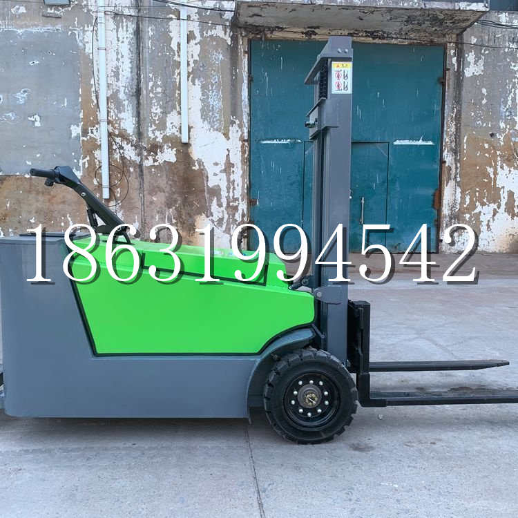 四平市小型电动叉车1吨2吨步行站驾式电瓶堆高充电装卸车液压升降车铲车